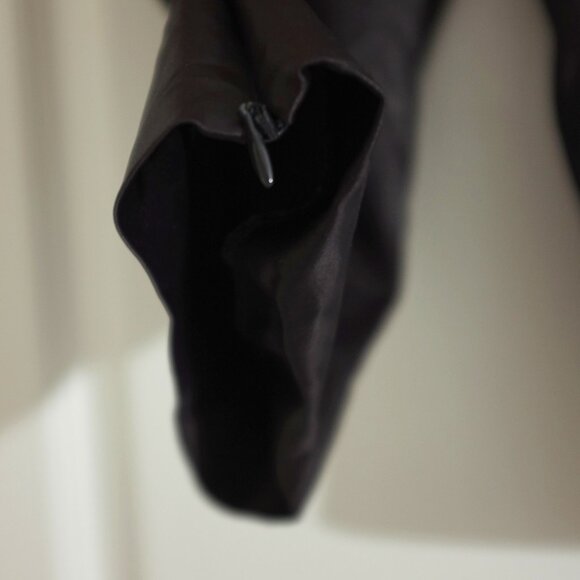 Vestinum officina dark purple faux leather capri Made in Italy - Picture 6 of 10